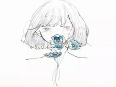 爪に広がる淡い世界。たらしこみネイルに惹きこまれて