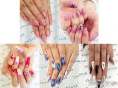 「CHANEL」ネイルでリッチな指先に