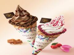 ゴディバ、ほんのり塩味×チョコキャラメルの贅沢ソフト登場