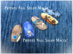 野外フェスでもビーチでもお目立ち度100％♡セルフでもOKなウッドネイルが可愛いすぎ！