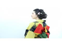 ＜古典柄or現代柄＞デザインに合わせて髪色チェンジ。‘浴衣似合うね’いただきます♡