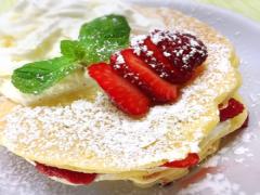 お家でも可愛く食べたいから♡お店で出てくるようなパンケーキレシピ