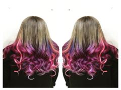 個性が無いなら作ればいいのです♡ピンクメッシュで私にしかできない髪色に！