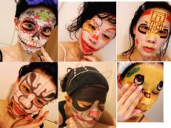 鏡を見たら思わず笑っちゃう♩なりきりフェイスパックでもっちりお肌を手に入れろ♡