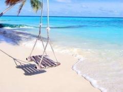 砂浜でキラキラ輝きたい！夏のフットネイルはマーブルデザインが可愛い＊