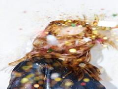 シルバーの煌きをまとって。個性をアピールする、近未来メタリックネイル