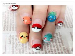 “ポケモンネイル”女子急増中！レアポケモンがゲットできるかも？