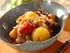 意外なコクと美味しさに驚き！ トマト肉じゃが