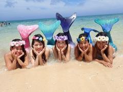 沖縄で人魚体験ができる♡！「マーメイドスイム」でこの夏一番の思い出を作ろう