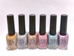 一度塗りで超高発色と大絶賛◎キャンドゥ新作「メタルカラーネイル」が即完売の予感