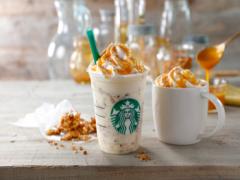スタバ、メイプル×ハニーの濃厚フラペ登場 20周年限定カスタマイズも