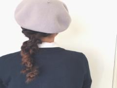 ヘアアレンジとハットのおしゃれな組み合わせ♡簡単一手間で周りと差を付けて