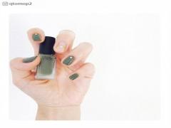 【セルフネイル】感度高め女子は「カーキネイル」に夢中