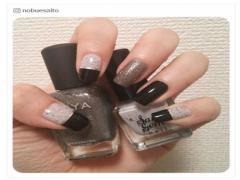 【セルフネイル】キュート？モード？ブラックネイルはデザイン自由自在