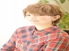 大きめカールで存在感アップ♡スタイリング楽ちんなカールベリーショート！