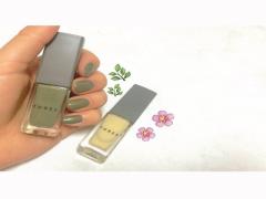 単色ネイルで今一番ホットなお色♡カーキネイルで最先端を行けるマニキュアリスト