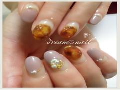 2016年秋もやっぱりしたい！秋ネイルの代表選手、べっ甲ネイルがツヤ可愛い♡