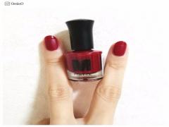 【セルフネイル】秋よ来い。こっくり赤ネイルで一足お先にレディな指先に