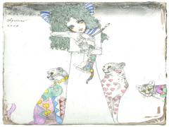 ノスタルジックな浪漫空間。“マジョリ画”で話題、宇野亞喜良 展「綺想曲」