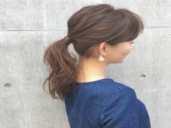 簡単ヘアアレンジアップで忙しい朝も◎私は後ろ姿まで気を抜きません！