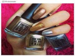 「キャンドゥ」存在感大！辛口メタリックな新色ネイルカラー登場