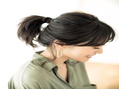 たるませシルエットでほのかに色っぽく♡ 「大人の高めラフポニー」