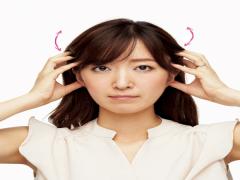 メークで隠せないどんよりくすむお疲れ顔には深頭筋マッサージで血色感を