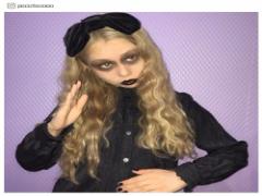 ぺこのハロウィンメイクが本格的なのに簡単可愛い 変幻自在のテクニック