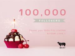 〈祝100K♡新作リップをプレゼント〉なりたい私はここで発見！MERY公式ヘアスタイルIG