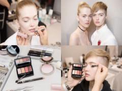 「Dior」2017年春夏コレクションにてコスモポライトなメイクアップルックを提案