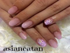 大人女子の冬は上品に可愛いをプラスして。3色のツイードネイルカタログ