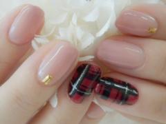 プロ直伝!『チェック柄ネイル』を冬らしく仕上げるポイント