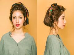 不器用な人でも簡単！時短でオトナなスカーフアレンジ