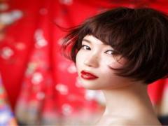 マッシュボブで個性的なオーラを放って。小顔効果も引き出そう♡