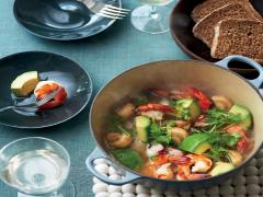 美肌になりたいなら！ココナッツオイル＆アボカド＆シーフードのアヒージョ