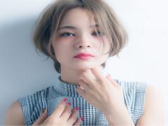 大人っぽいボブの基本はノーバング。ナチュラルな魅力を引き出そう♡