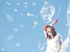 欲しいのは儚さと透明感。エモーショナルなシャボン玉メイクHow to♡