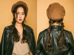 今期の秋冬トレンド「ベレー帽」×「編み込みおさげ」簡単アレンジ術