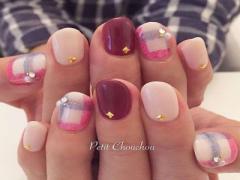 キャンドゥから新発売！108円のモヘアネイルでブランケット柄もお手の物♡