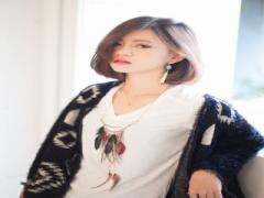 大人な美人スタイル！センター分けならボブできまり