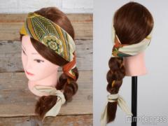 「地味スゴ」石原さとみのスカーフアレンジ簡単プロセス解説【なりきりヘアアレンジ】