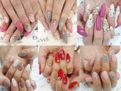 オールホワイトだけじゃない！クリスマス気分を盛り上げる“彩り雪ネイル”