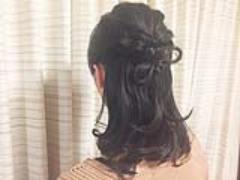 Uピンマジックで簡単カワイイ！ちょうちょ結びハーフアップ