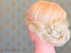 簡単デザインからのステップアップ！片編み込みの編み方