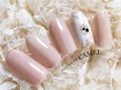 オフィスネイルにぴったり！シンプルデザインのワンカラー×アートがオシャレ♪