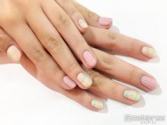 【編集部ネイル】指先から春を先取り！ココロ華やぐふんわりネイル
