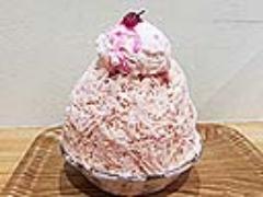 ほんのり桜色＆風味のレアチーズかき氷！巣鴨かき氷工房 雪菓から春限定メニュー“ SAKUR