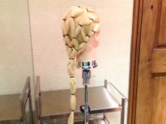 結ぶだけでできる簡単ダンサー風ヘアアレンジの作り方！ダンスイベントや体育祭に！