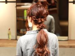 ワンパターンアレンジは卒業☆ワンランク上のくるりんぱを組み合わせた簡単ヘアセット