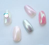 100均アイテムでゆめかわネイルが完成♡ ユニコーン風ネイルのやり方